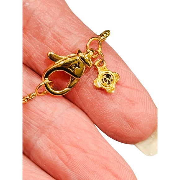 David Yurman Albion 18k Yellow Gold Over Silver Pave Pendant Necklace 75 - Picture 2 of 5